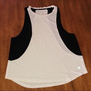 Black and White Tank Top